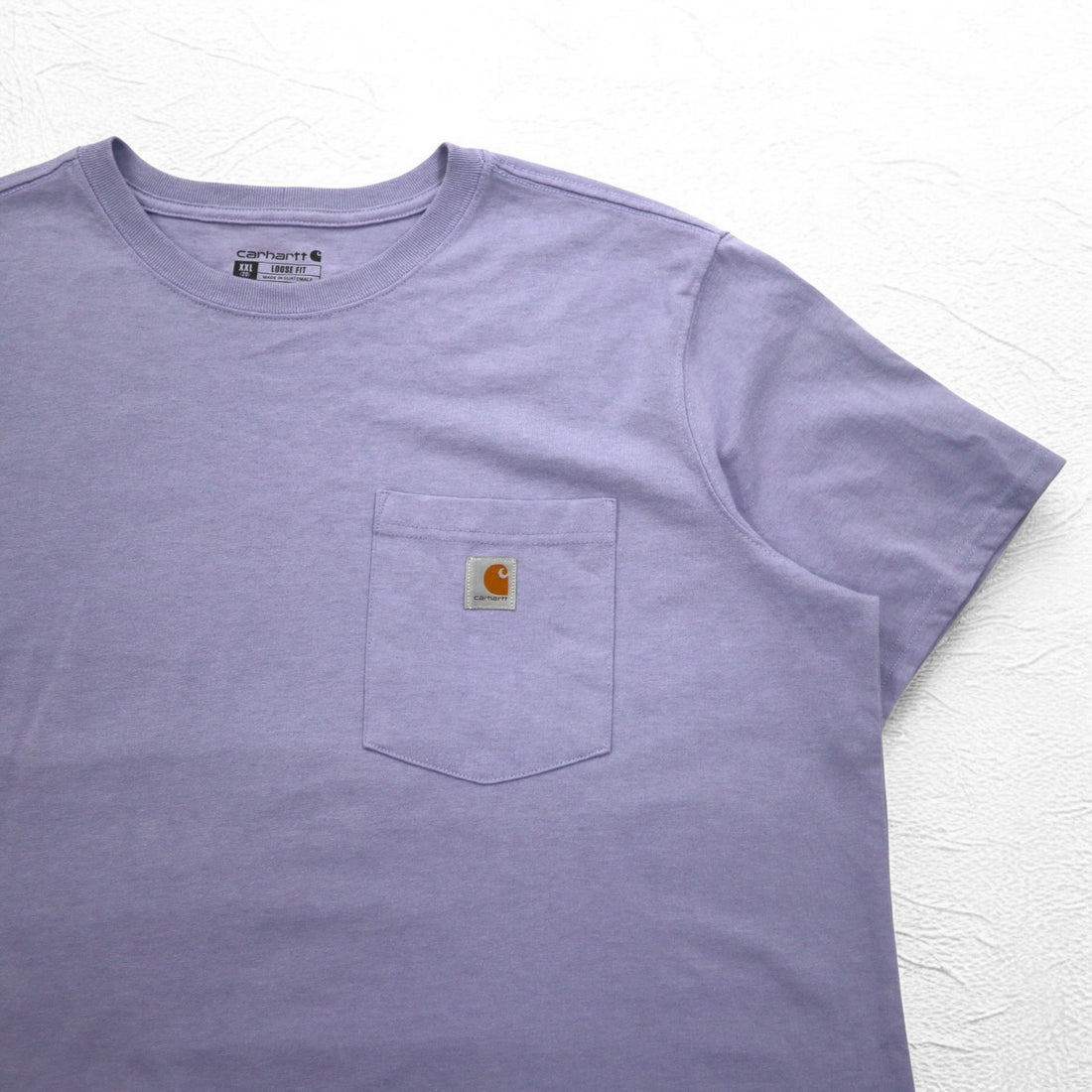 Carhartt Loose Fit Pocket T-Shirt Pocket Tee 2XL LOOSE FIT Purple Cotton