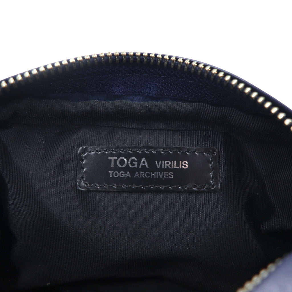 TOGA VIRILIS Belt Bag Waist Bag Body Bag Yellow Navy Metal Concho