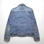 Levi's Denim Trucker Jacket, Type 3, Size M, Indigo and Blue, 72334-0139