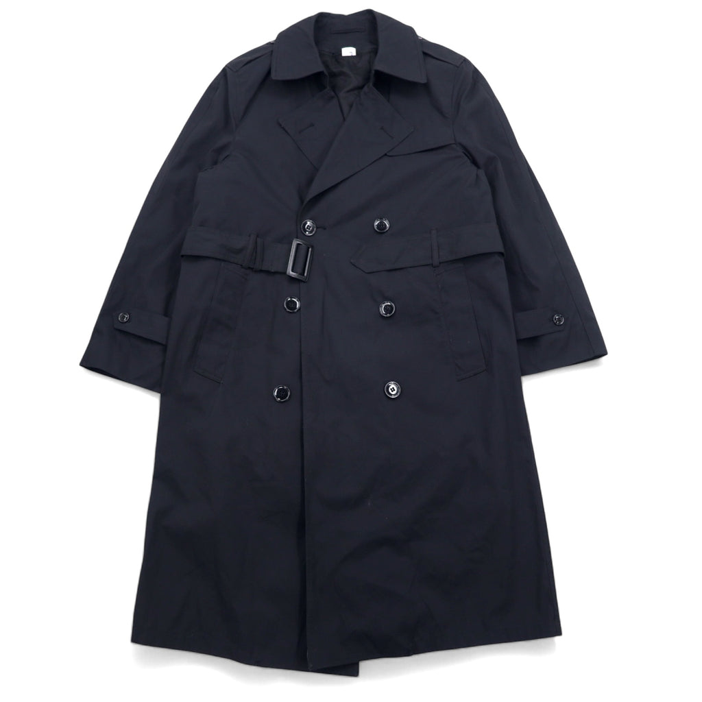 日本然リトテ-古着オンライン-US ARMY COAT ALL WEATHER 米軍 オールウェザーコート トレンチコート XL ブラック キルティングライナー着脱式 ミリタリー 8410-01-308-8659 DSCP-US ARMY COAT ALL WEATHER US Army All Weather Coat Coat XL Black Quilted Liner Detachable Military 8410-01-308-8659 DSCP