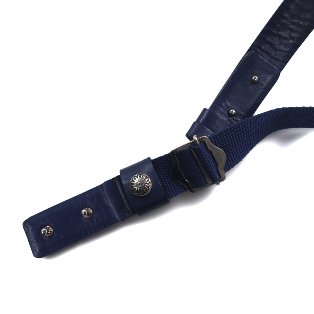 TOGA VIRILIS Belt Bag Waist Bag Body Bag Yellow Navy Metal Concho