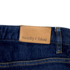 See By Chloe Slim Fit Jeans Denim Pants Size 26 Blue Cotton Stretch