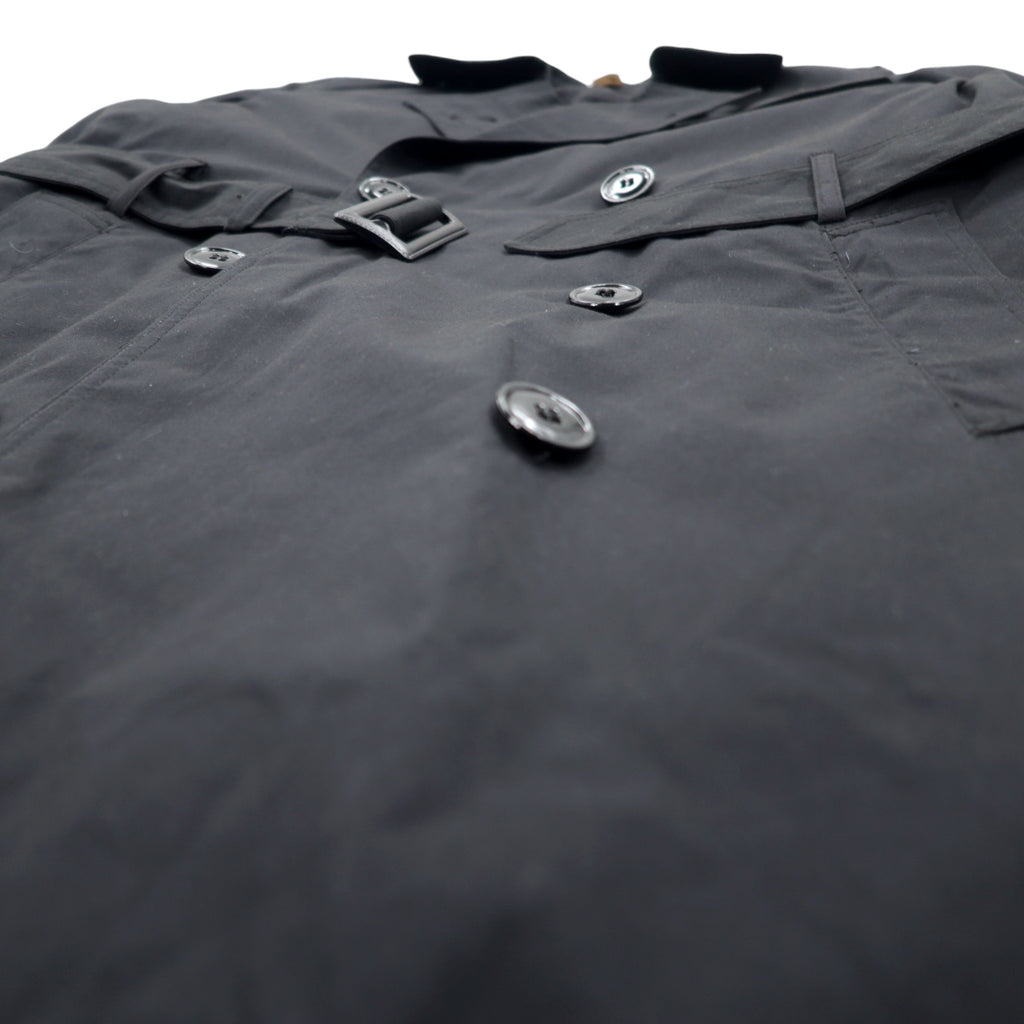 US ARMY COAT ALL WEATHER US Army All Weather Coat Trench Coat XL Black Removable Quilted Liner Military 8410-01-308-8659 DSCP