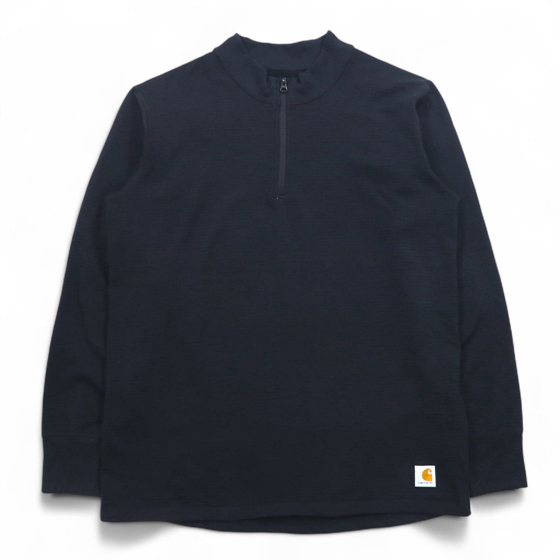 Carhartt Half-Zip Sweatshirt XL Black Base Force Super-Cold Weather Quarter-Zip Top 101301 Made in Mexico