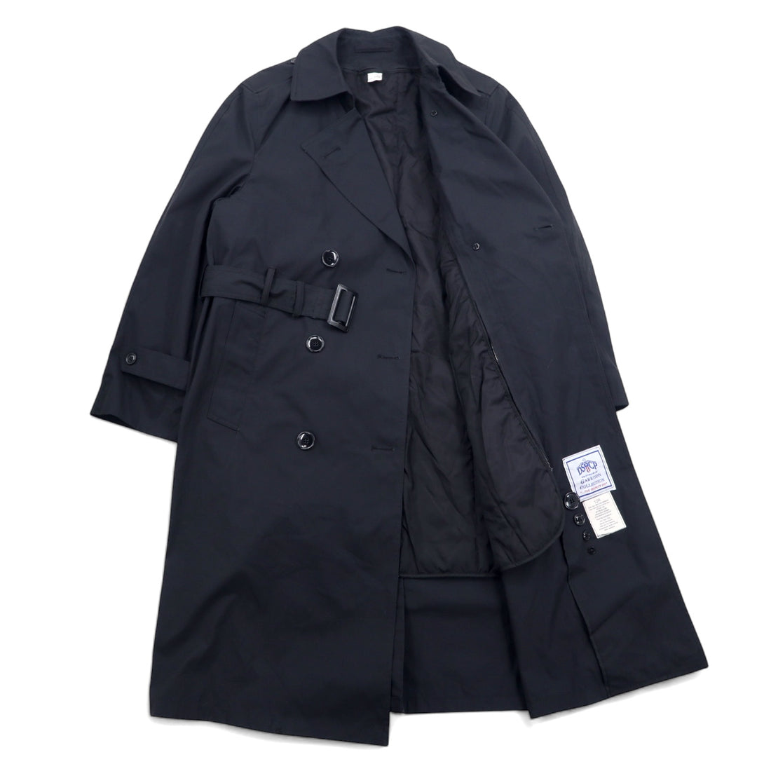 US ARMY COAT ALL WEATHER US Army All Weather Coat Trench Coat XL Black Removable Quilted Liner Military 8410-01-308-8659 DSCP