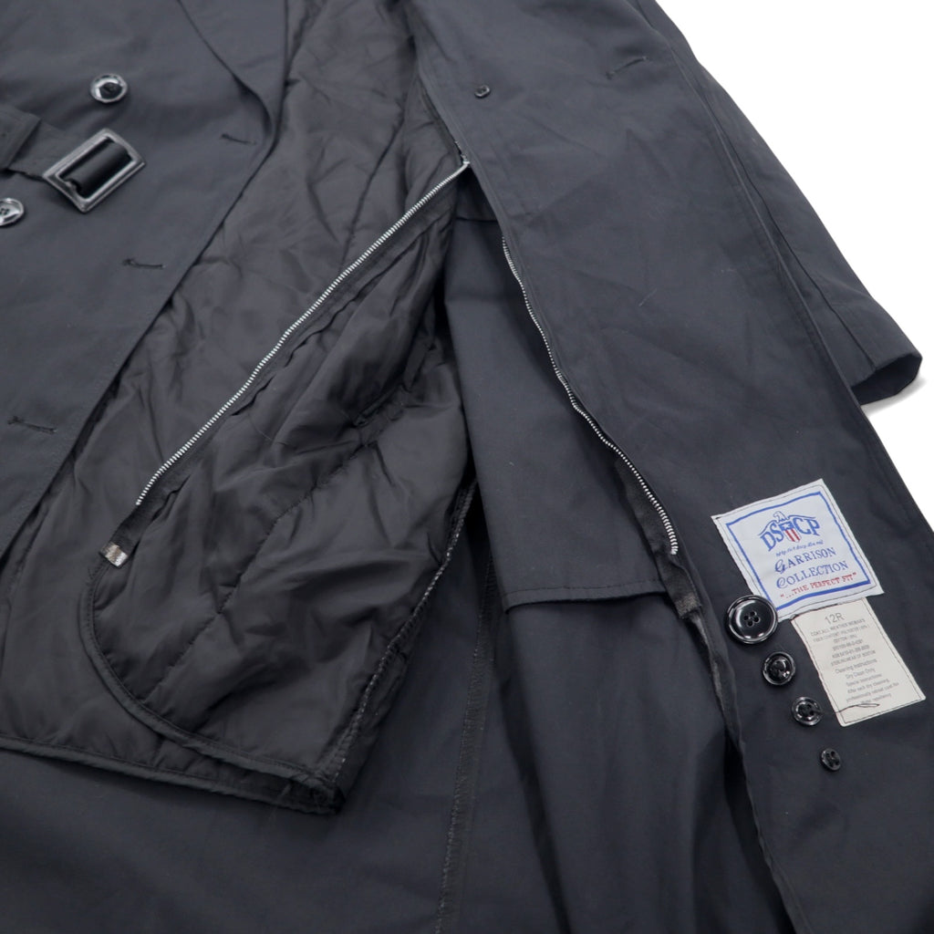 US ARMY COAT ALL WEATHER US Army All Weather Coat Trench Coat XL Black Removable Quilted Liner Military 8410-01-308-8659 DSCP