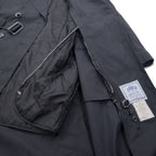 US ARMY COAT ALL WEATHER US Army All Weather Coat Trench Coat XL Black Removable Quilted Liner Military 8410-01-308-8659 DSCP