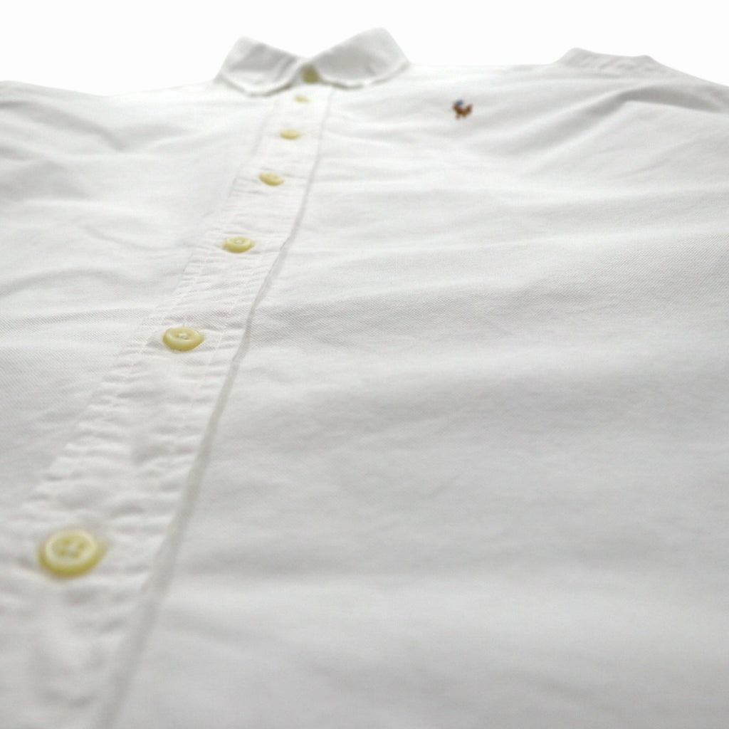 RALPH LAUREN クラシックフィット オックスフォード ボタンダウンシャツ M ホワイト コットン スモールポニー刺繍