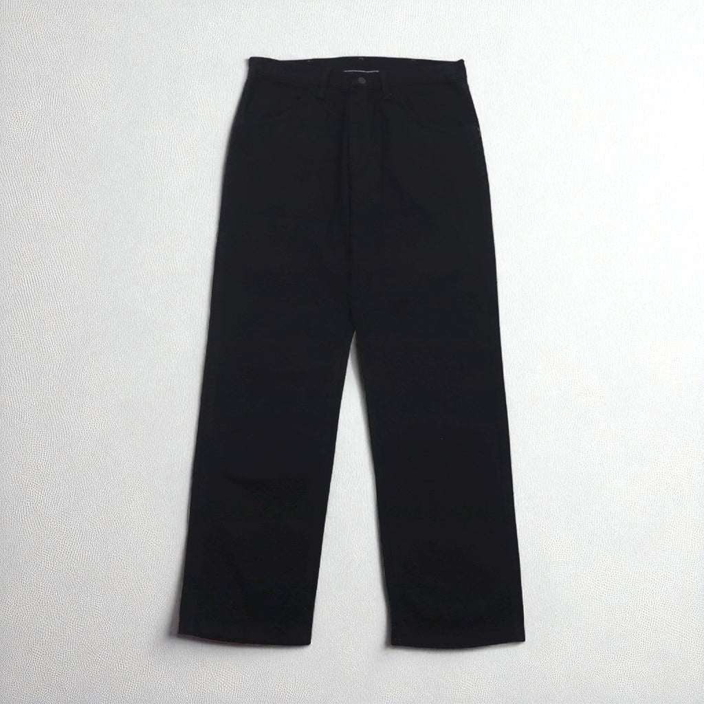 RUSTLER (Wrangler) Heavy Weight Denim Pants, Size M, Black, Stays Black Longer, 87619CB, Made in Mexico, Unused
