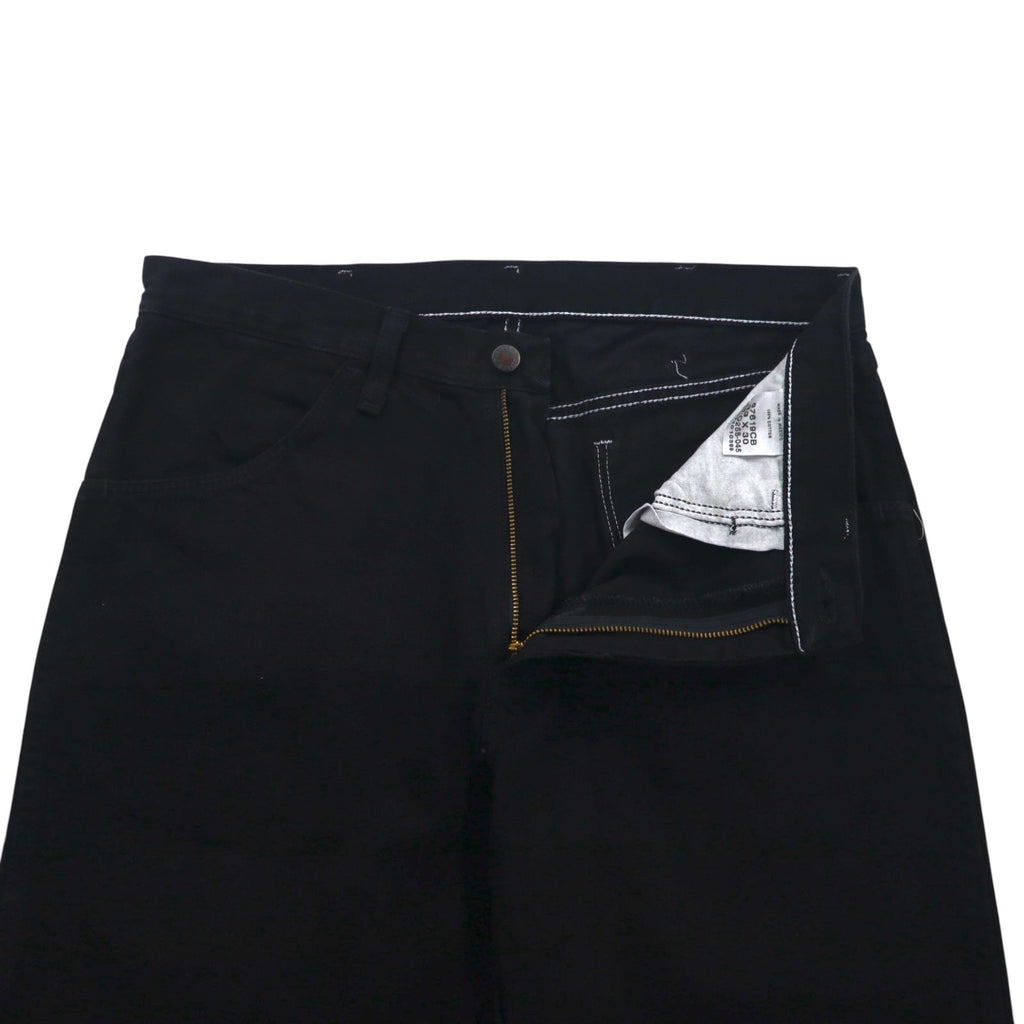 RUSTLER (Wrangler) Heavy Weight Denim Pants, Size M, Black, Stays Black Longer, 87619CB, Made in Mexico, Unused