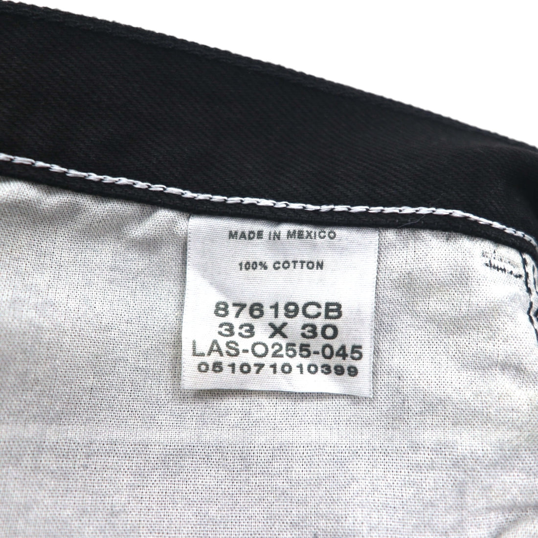 RUSTLER (Wrangler) Heavy Weight Denim Pants, Size M, Black, Stays Black Longer, 87619CB, Made in Mexico, Unused