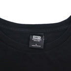 OBEY ファイヤーパターン ロンT ロングスリーブ Tシャツ L ブラック 袖プリント メキシコ戦