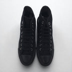 CONVERSE All Star Chunk Hi Sneakers, Size 27cm, Black Canvas, 1SD759