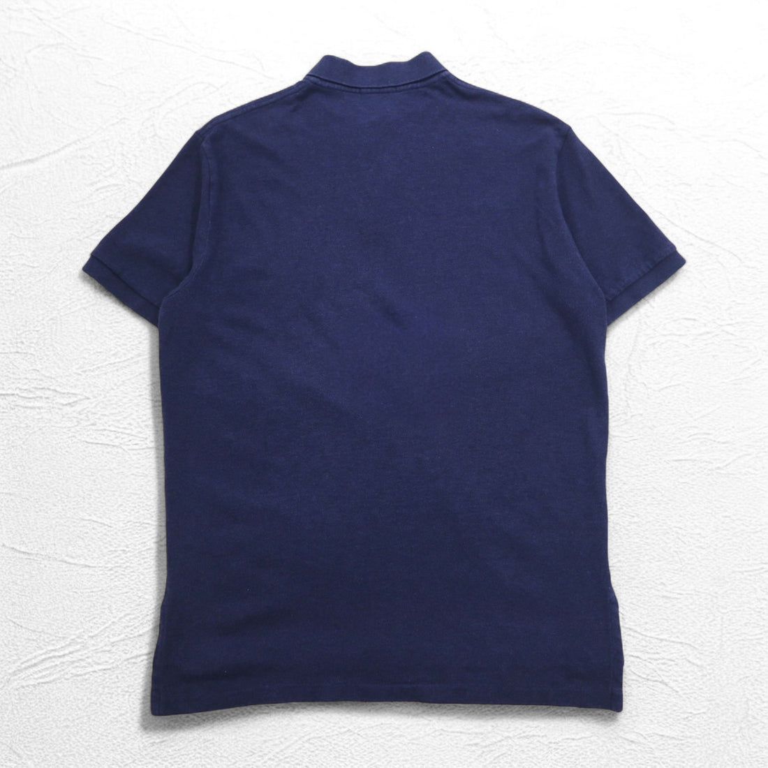 POLO RALPH LAUREN Polo shirt L Navy Cotton Pique Small pony embroidery