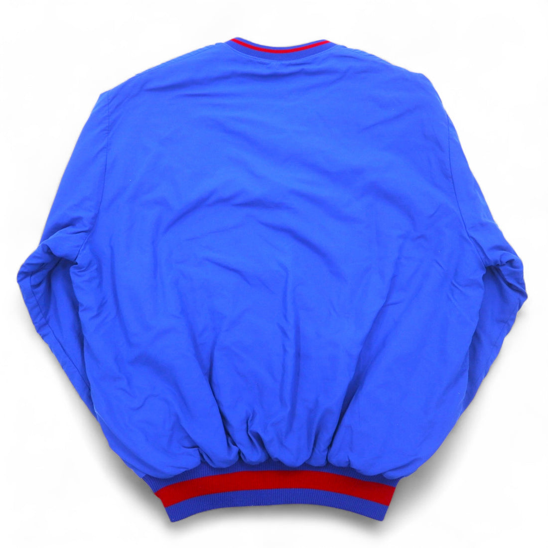 Made in USA 90s DeLONG Ribline Piste Pullover Nylon Jacket XL Blue BRADLEY CENTER