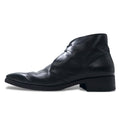 日本然リトテ-古着オンライン-BURBERRY BLACK LABEL チャッカブーツ 25.5cm ブラック レザー 0508009 SY2009-BURBERRY BLACK LABEL Chukka Boots US7.5 Black Leather 0508009 SY2009