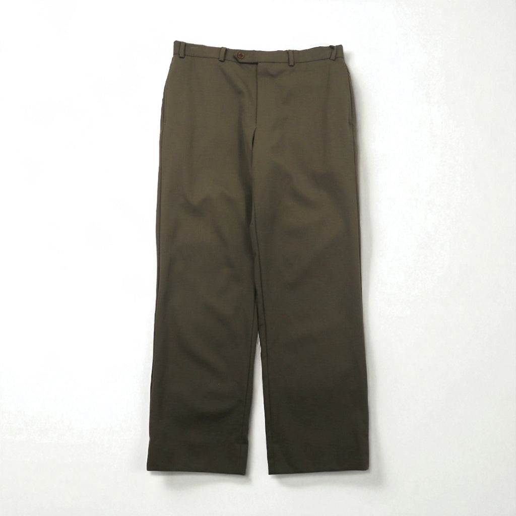 BROOKS BROTHERS 346 MADISON FIT Slacks, Medium, Khaki, Wool