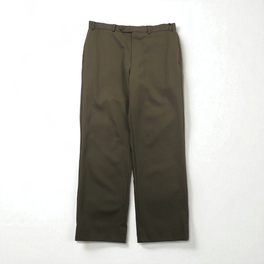 BROOKS BROTHERS 346 MADISON FIT Slacks, Medium, Khaki, Wool