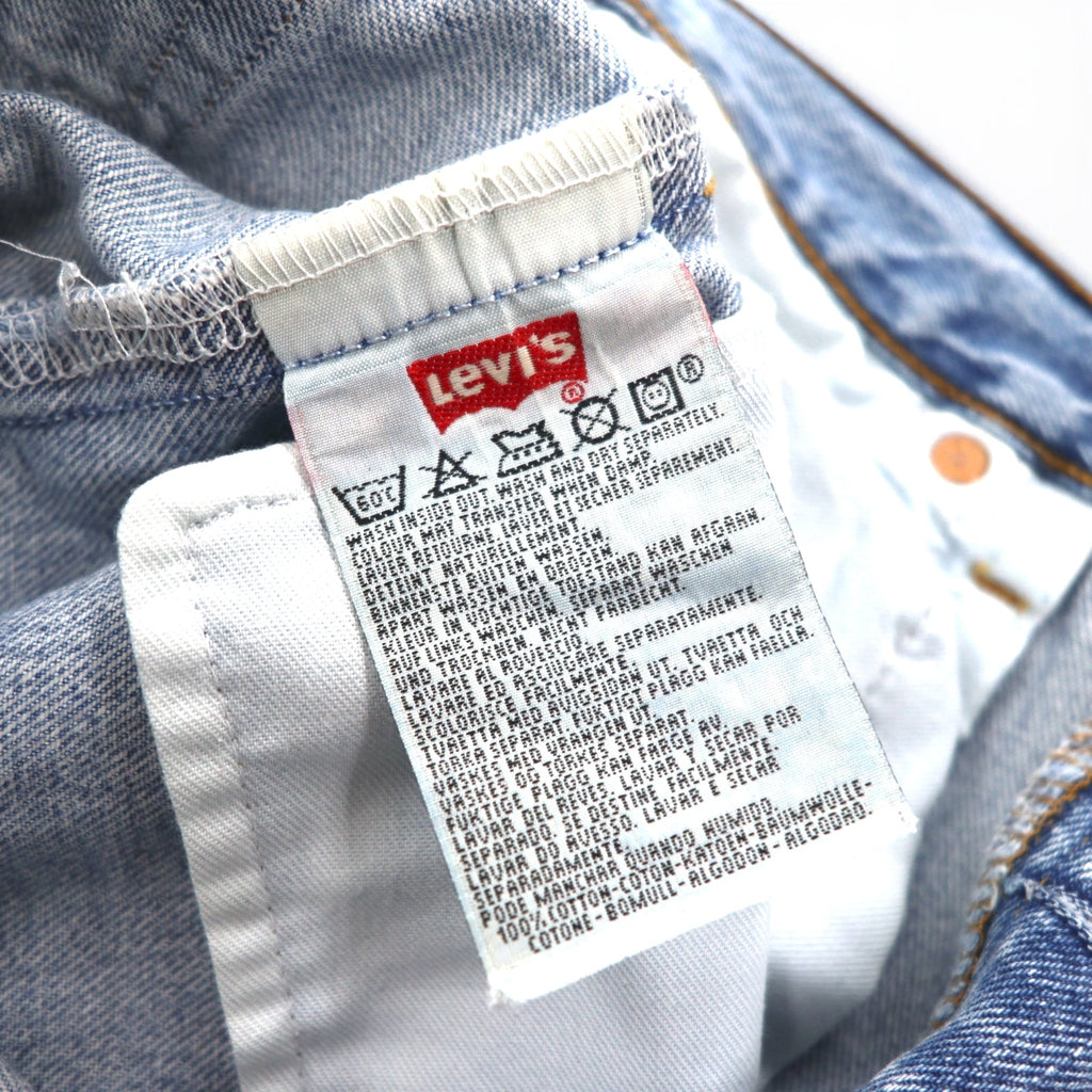 Levi's 90's Made in Spain Euro Levi's 501 Denim Pants M Indigo Blue Button Fly 5010114