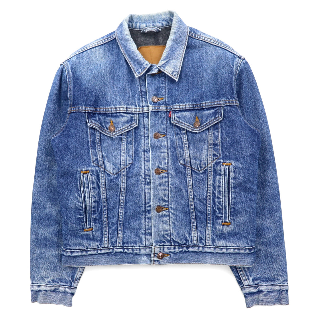 日本然リトテ-古着オンライン-Levi's USA製 90年代 デニムジャケット Gジャン L ブルー 裏地ブランケット ボタン裏527 70506-0316-Levi's USA Made 90's Denim Jacket G Jean L Blue Lining Blanket Button Back 527 70506-0316