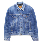 日本然リトテ-古着オンライン-Levi's USA製 90年代 デニムジャケット Gジャン L ブルー 裏地ブランケット ボタン裏527 70506-0316-Levi's USA Made 90's Denim Jacket G Jean L Blue Lining Blanket Button Back 527 70506-0316