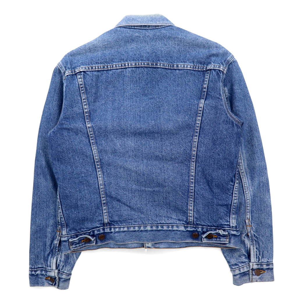 Levi's USA製 90年代 デニムジャケット Gジャン L ブルー 裏地ブランケット ボタン裏527 70506-0316