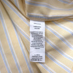 LLBean Traditional Fit Oxford Button-Down Shirt, XL, Yellow Stripes, Wrinkle Resistant, Size 237816