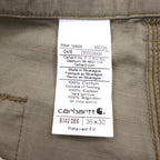 Carhartt Relaxed Fit Ripstop Double-Front Work Cargo Pants, Size L, Beige. Cotton Ripstop Relaxed Fit Double-Front Cargo Work Pant, B342 DES.
