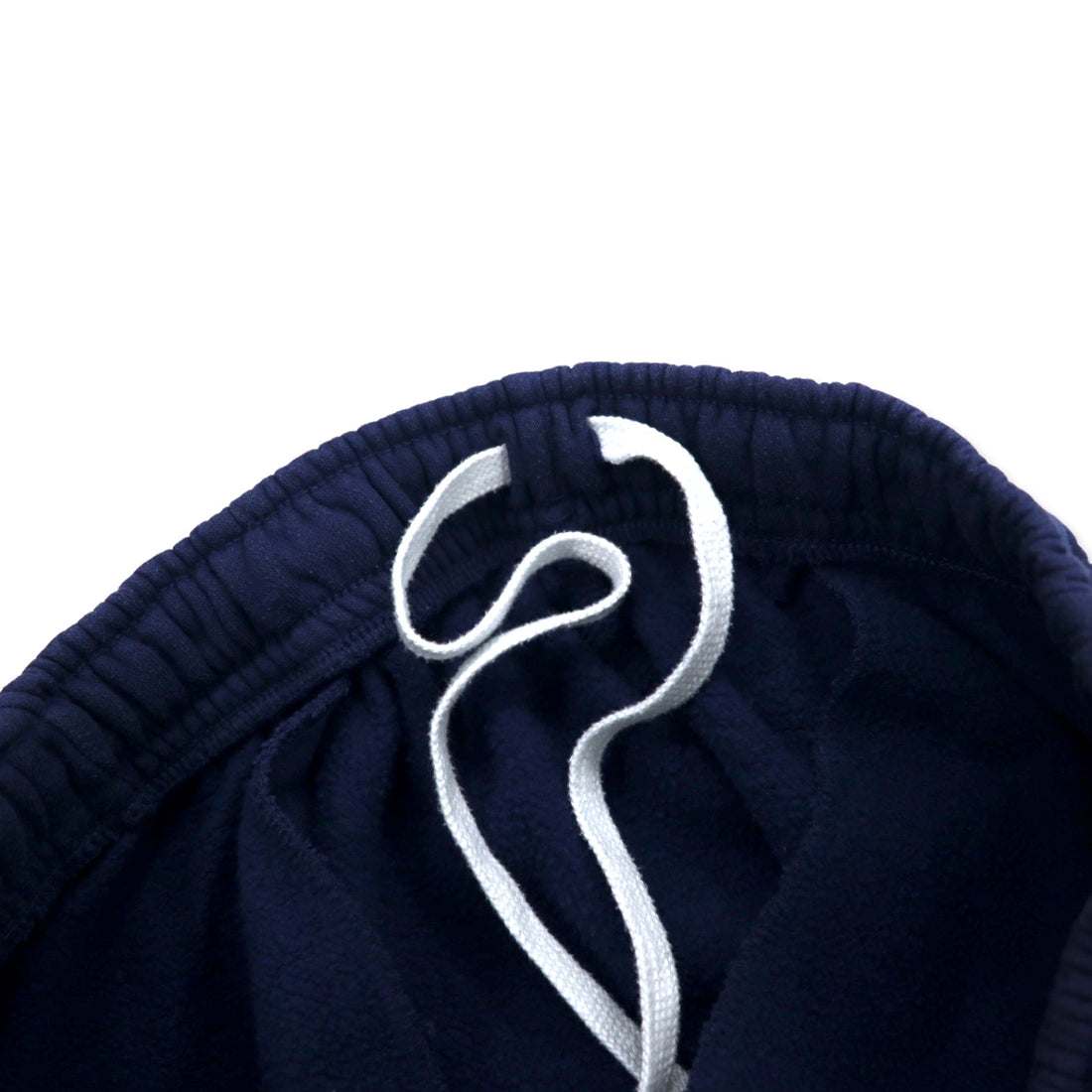 NIKE Sweat Shorts Half Pants L Navy Cotton Big Swoosh Sportswear Club Men's Graphic Shorts BV2721-410