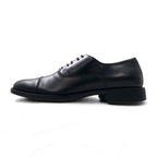 JOHNSTON &amp; MURPHY Made in Italy Signaure Series Straight Tip Dress Shoes 27cm Black Leather 137 15 4643