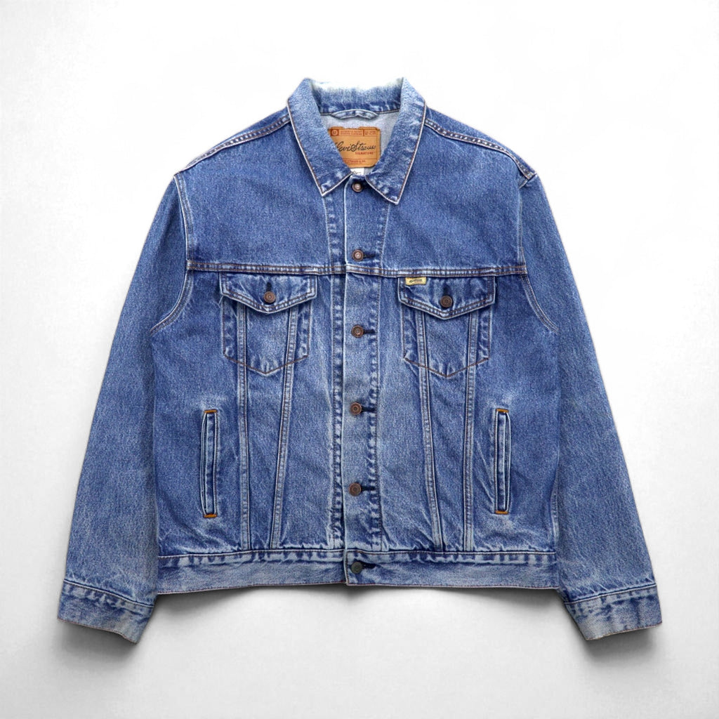 Levi's SIGNATURE デニム トラッカージャケット 3rdタイプ Gジャン L インディゴ ブルー