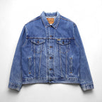 Levi's SIGNATURE デニム トラッカージャケット 3rdタイプ Gジャン L インディゴ ブルー