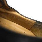JOHNSTON &amp; MURPHY Made in Italy Signaure Series Straight Tip Dress Shoes 27cm Black Leather 137 15 4643