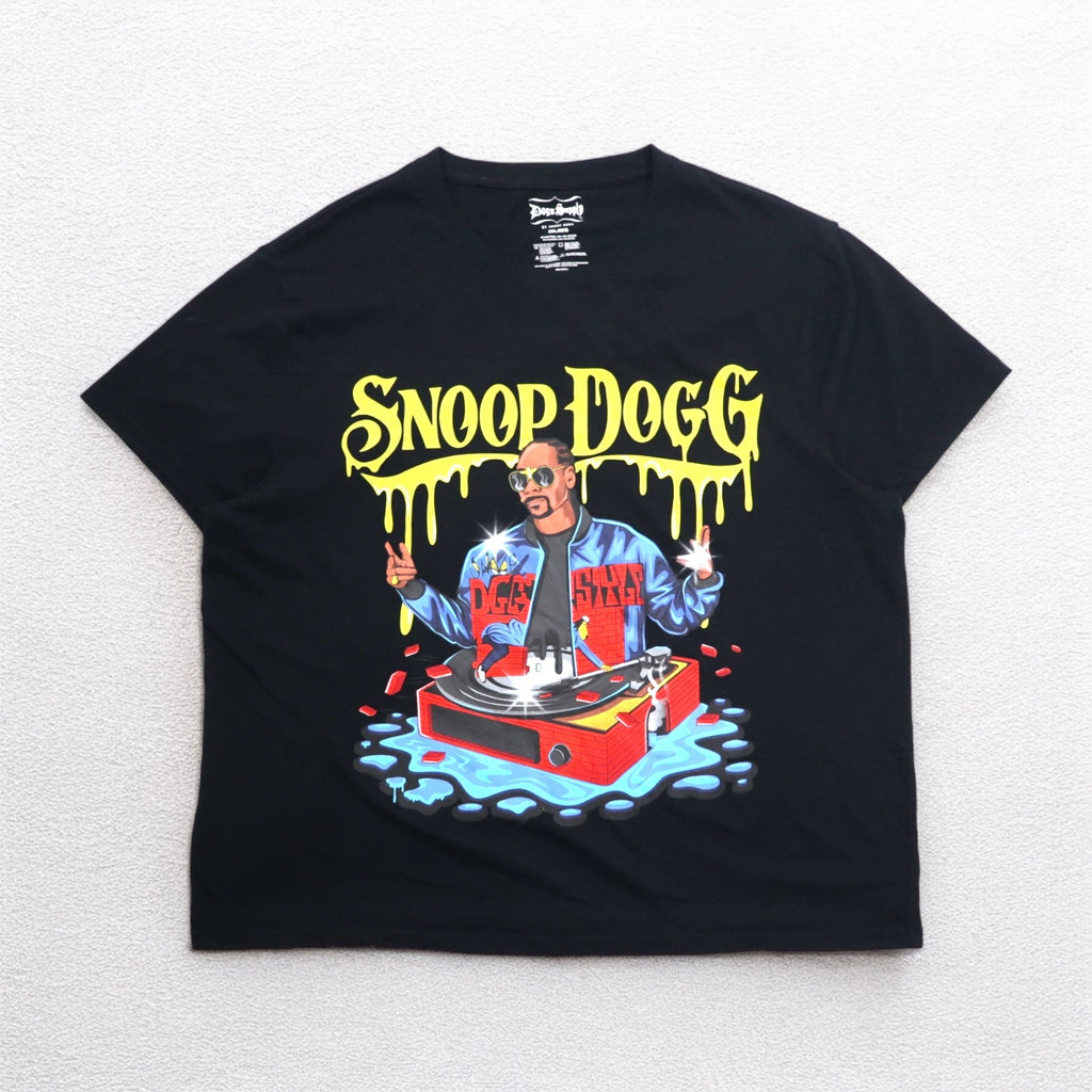 Dogg Supply by SNOOP DOGG Snoop Dogg Hip Hop T-Shirt 2XL Black Cotton
