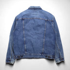 Levi's SIGNATURE デニム トラッカージャケット 3rdタイプ Gジャン L インディゴ ブルー