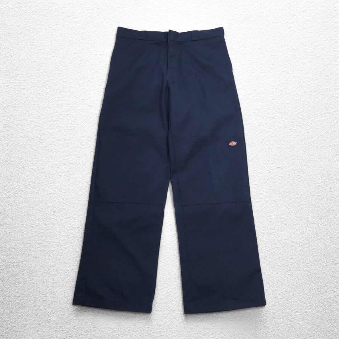 Dickies Loose Fit Double Knee Work Pants Chino Pants L Navy 85283DN Made in Honduras