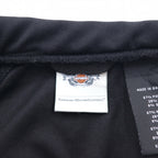 HARLEY DAVIDSON Softshell Jacket Jersey L Grey Stretch Thumbhole Double Zip