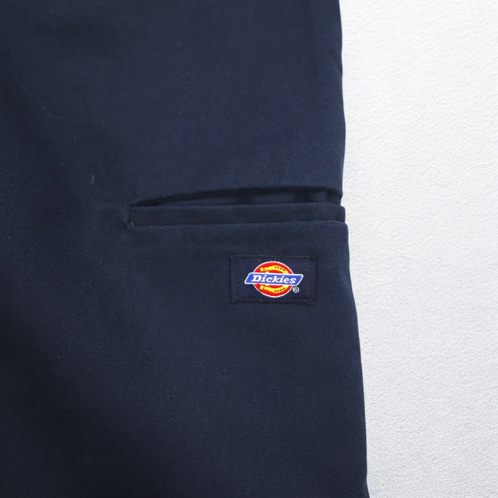 Dickies Loose Fit Double Knee Work Pants Chino Pants L Navy 85283DN Made in Honduras