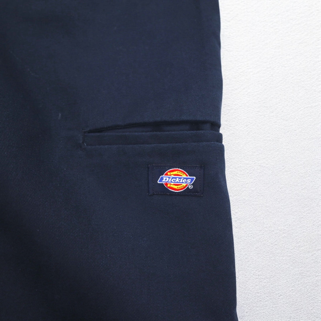 Dickies Loose Fit Double Knee Work Pants Chino Pants L Navy 85283DN Made in Honduras