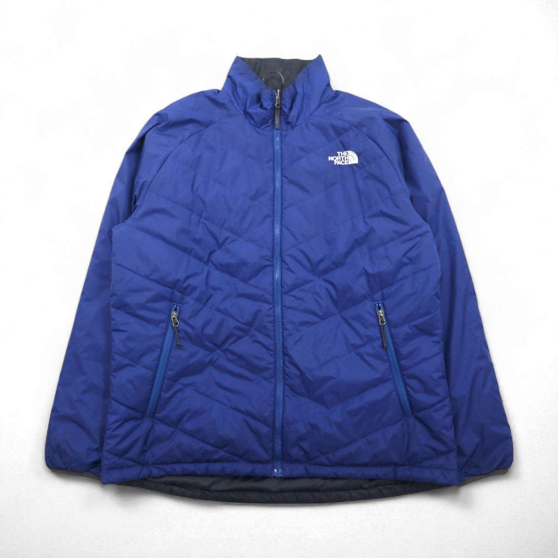 THE NORTH FACE Insulated Jacket, XL, Navy, Nylon, US Standard, AHVD
