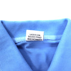 LACOSTE Polo Shirt 5 Blue Cotton Polyester French Design One Point Logo