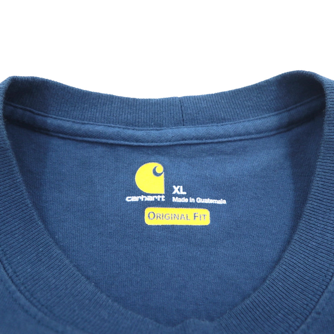 Carhartt Original Fit Pocket T-Shirt Pocket Tee XL ORIGINAL FIT Navy Cotton