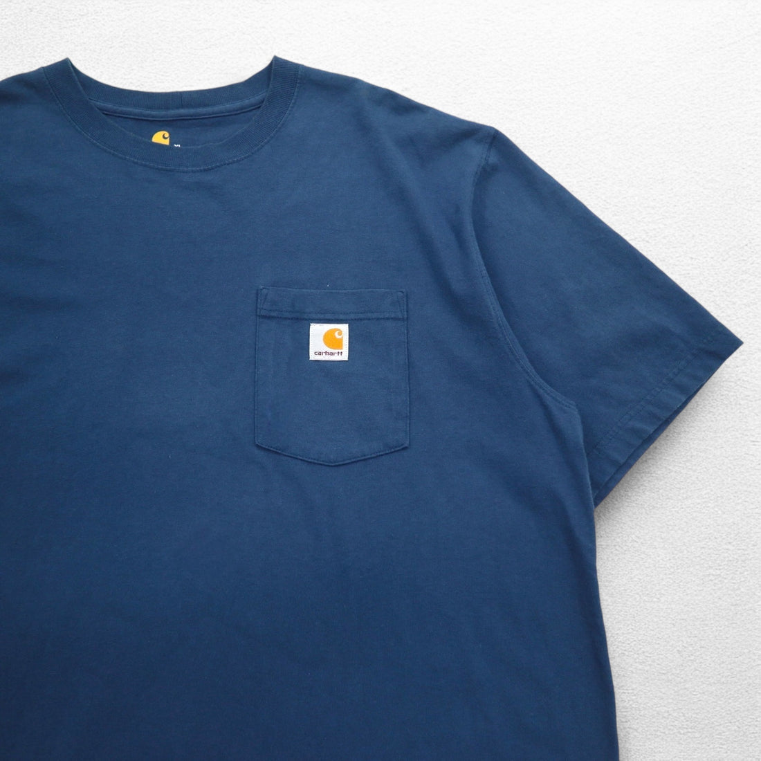 Carhartt Original Fit Pocket T-Shirt Pocket Tee XL ORIGINAL FIT Navy Cotton