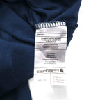 Carhartt Original Fit Pocket T-Shirt Pocket Tee XL ORIGINAL FIT Navy Cotton