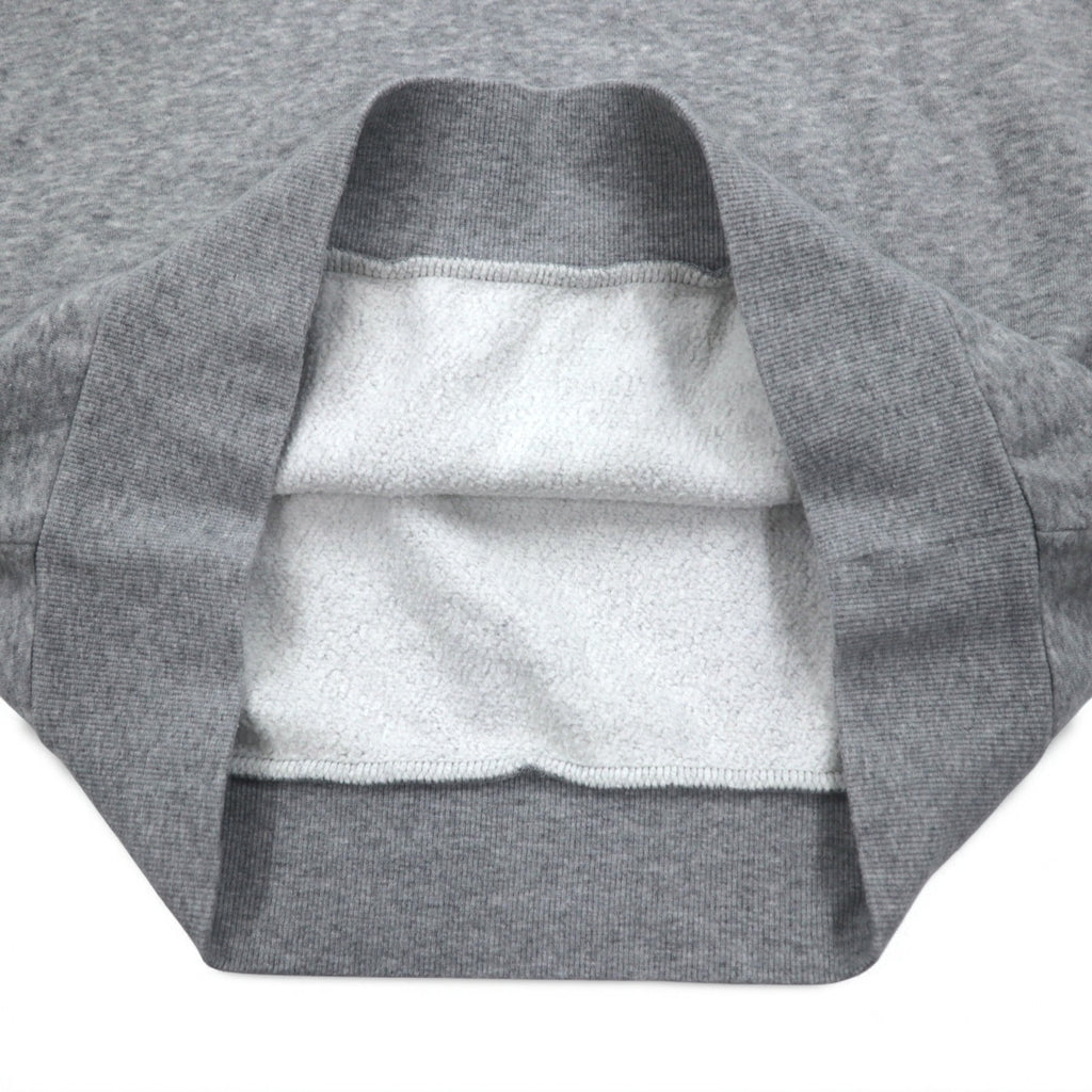 adidas Sport ID Crew Sweatshirt XL Grey Black Fleece lining 3-stripe Sport ID EB7589