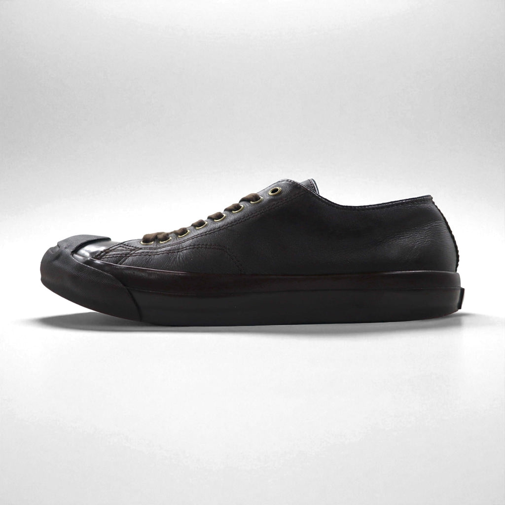 CONVERSE オールレザー ジャックパーセル JACK PURCELL スニーカー 26.5cm ブラウン 記念モデル 1C273