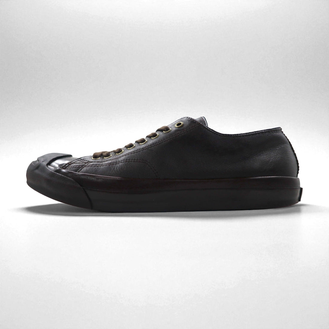 CONVERSE オールレザー ジャックパーセル JACK PURCELL スニーカー 26.5cm ブラウン 記念モデル 1C273