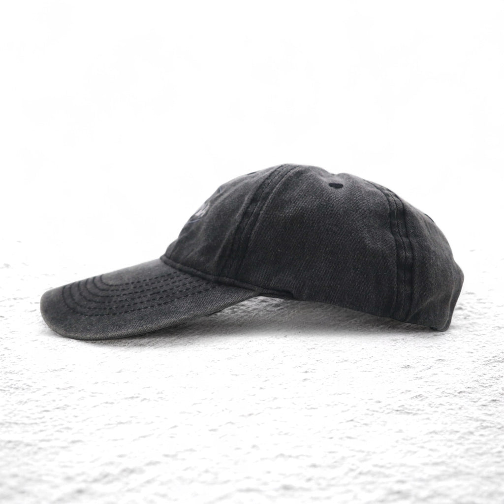 KAUFMAN Vintage 6 Panel Cap ONE Grey Cotton OKLAHOMA Embroidery