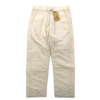 snow peak Dobby Sashiko Noragi Pants Easy Pants S Ivory Dobby Sashiko Noragi Pants PA-16SU303 Made in Japan Unused