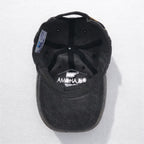 KAUFMAN Vintage 6 Panel Cap ONE Grey Cotton OKLAHOMA Embroidery